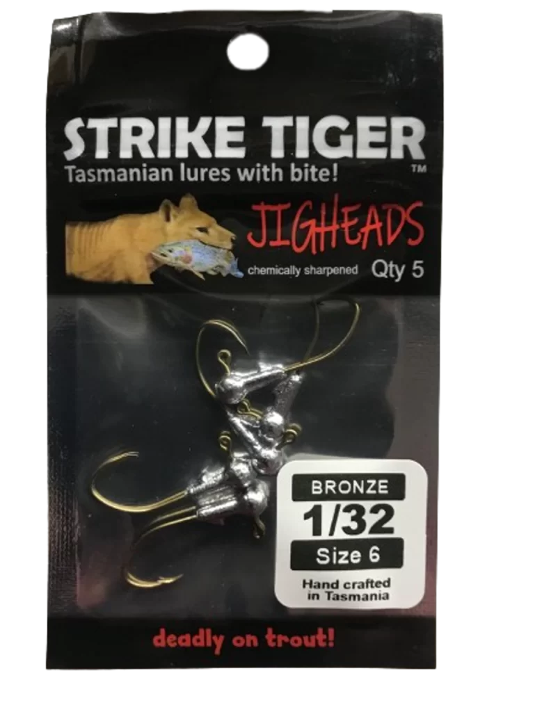 Strike Tiger 1/32 Size 6 Jig Head (5 Pack) – Noojee Bush Goods