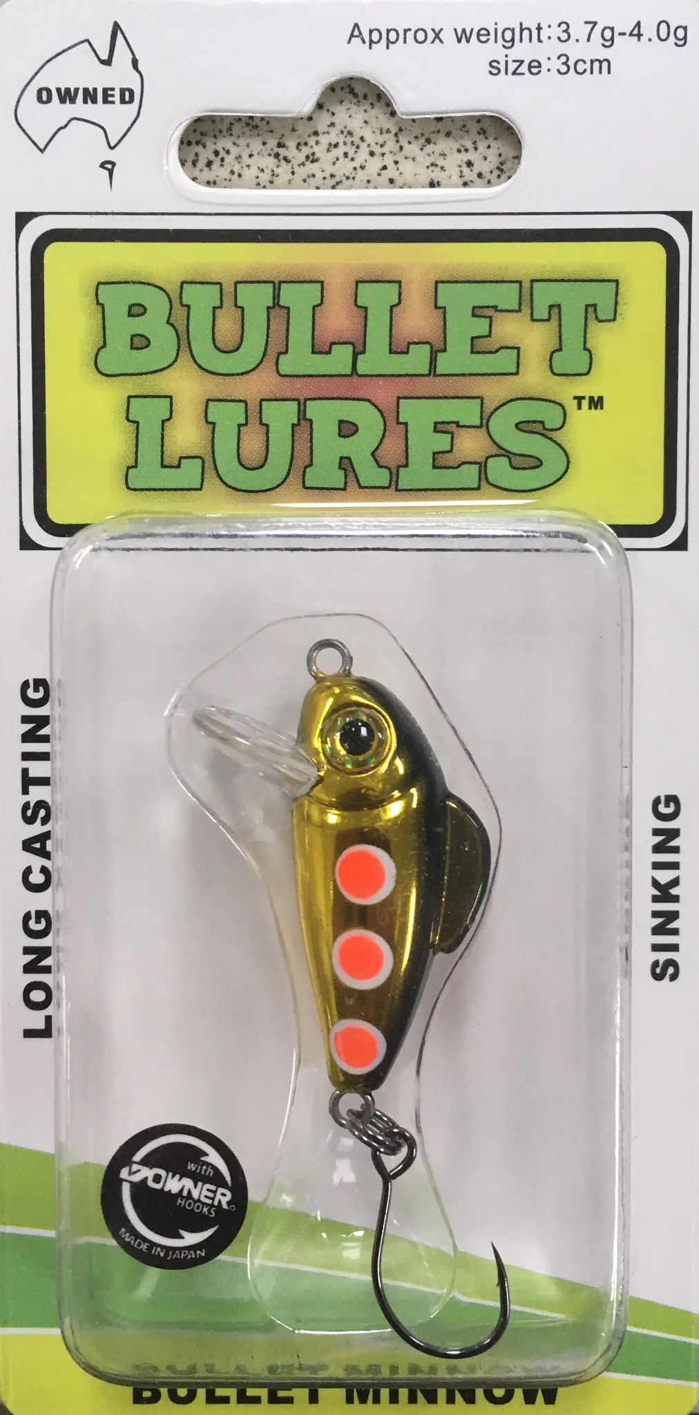Bullet Lure 3cm Sinking Spawning Brown Trout – Noojee Bush Goods